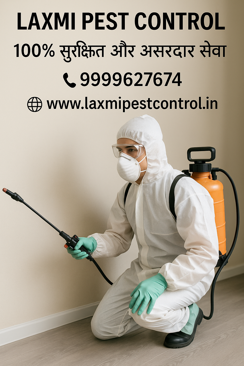 Looking for pest control in South East Delhi? Laxmi Pest Control offers eco-friendly and affordable solutions for homes and offices. Call +91 9999627674 now!